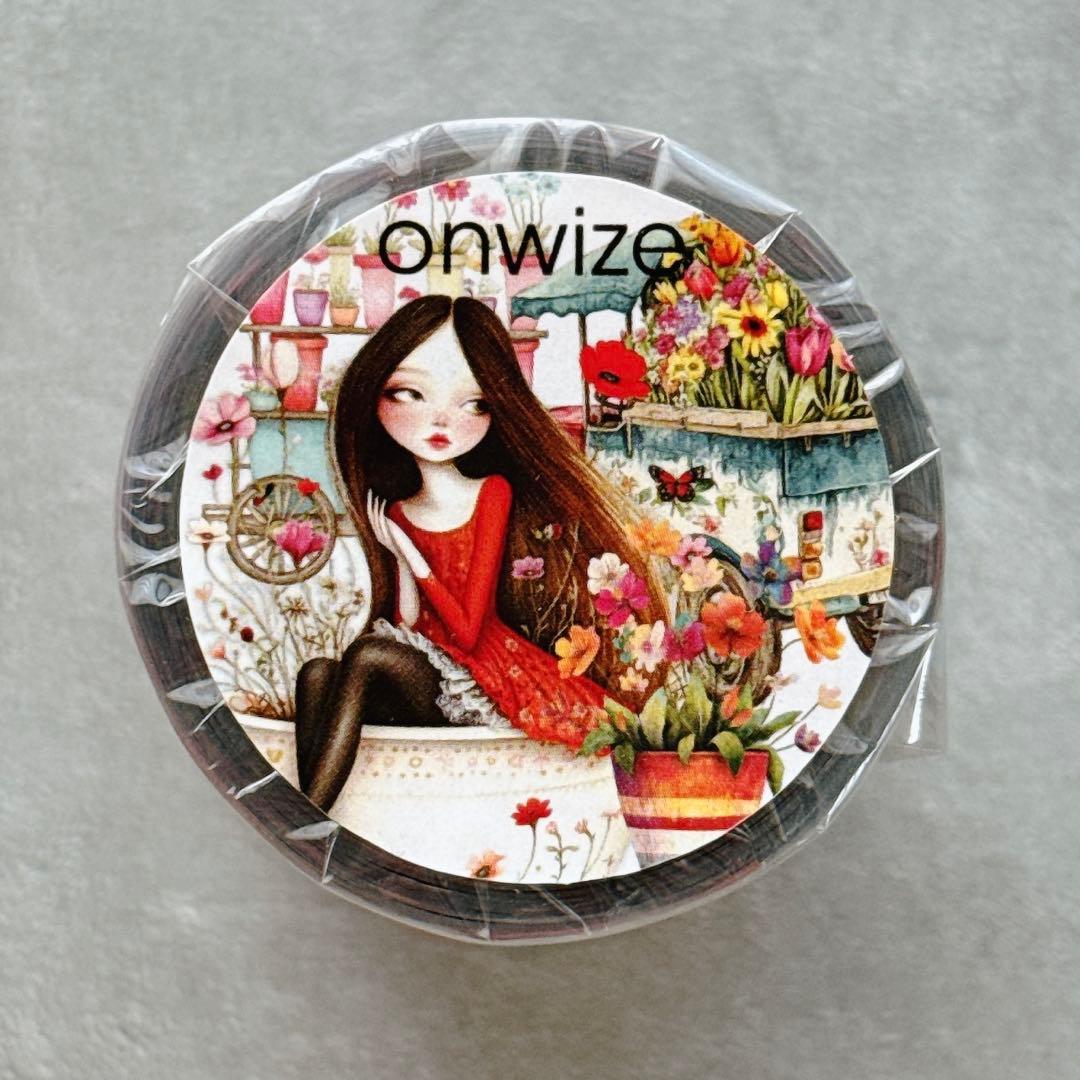 ⭐️SALE⭐️onwize 海外マスキングテープ マステ 【2489】