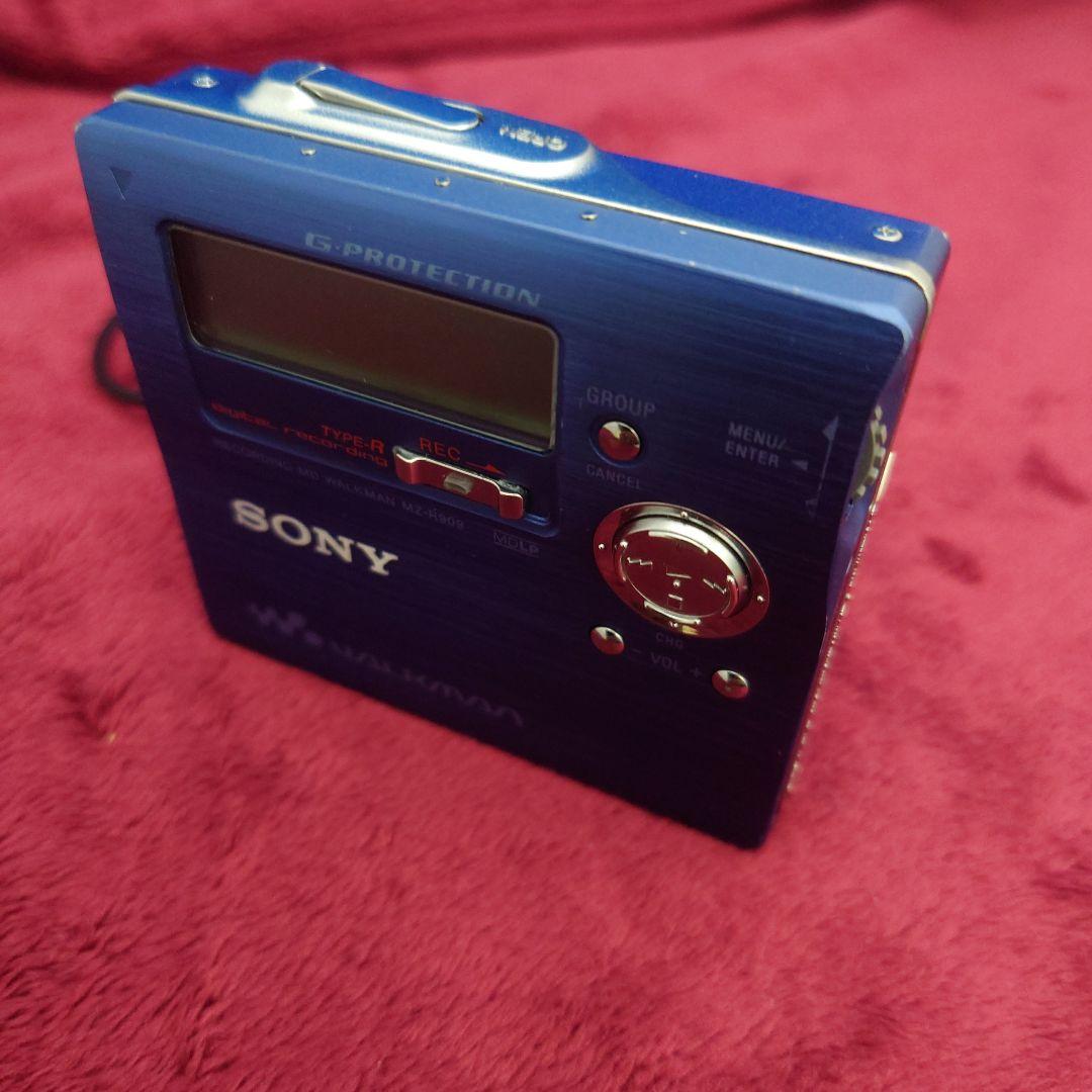 ◇◇ソニー SONY MDウォークマンMZ-R909 動作品 ◇◇ 【公式通販】 動作品