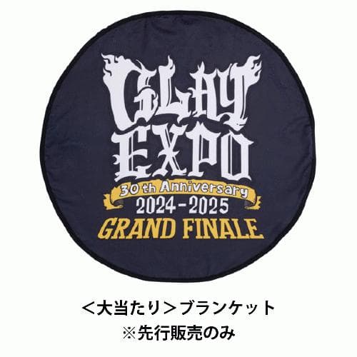 GLAY EXPO GF ランダムバラエティグッズ ブランケット GLAY 30TH