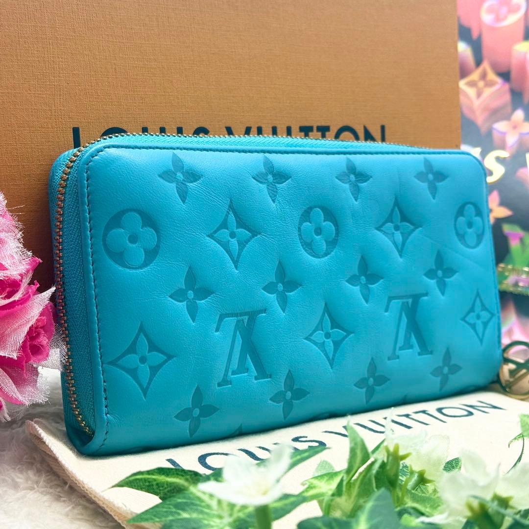 ✨超極美品 22年限定色✨ルイヴィトン クッサン ラムレザー ジッピー