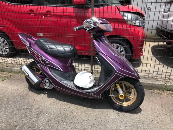 dio ZX 外装 カスタムペイント