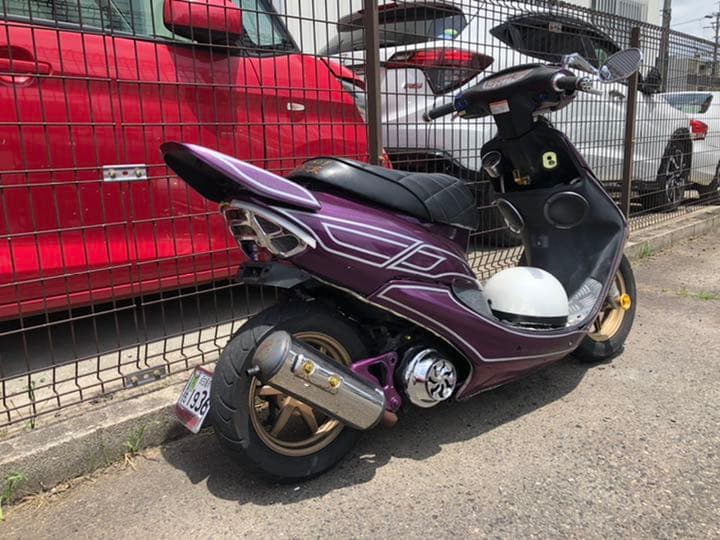 dio ZX 外装 カスタムペイント