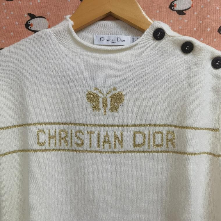 DIOR ディオール カシミヤ ニット セーター M