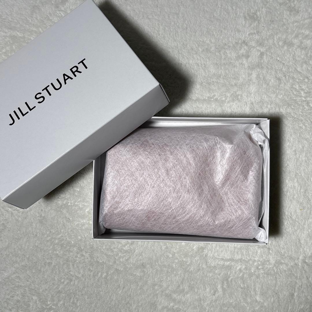 ジルスチュアート シボ革 レザー 二つ折り財布 ルナティ JILL STUART