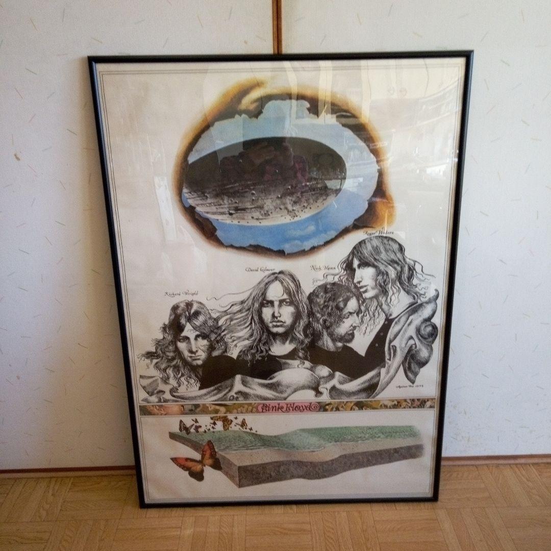 宇野亜喜良/ピンク・フロイドのポスター(額装仕上げ品)