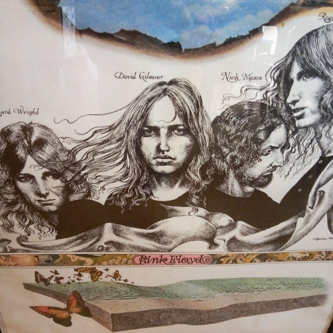 宇野亜喜良/ピンク・フロイドのポスター(額装仕上げ品)