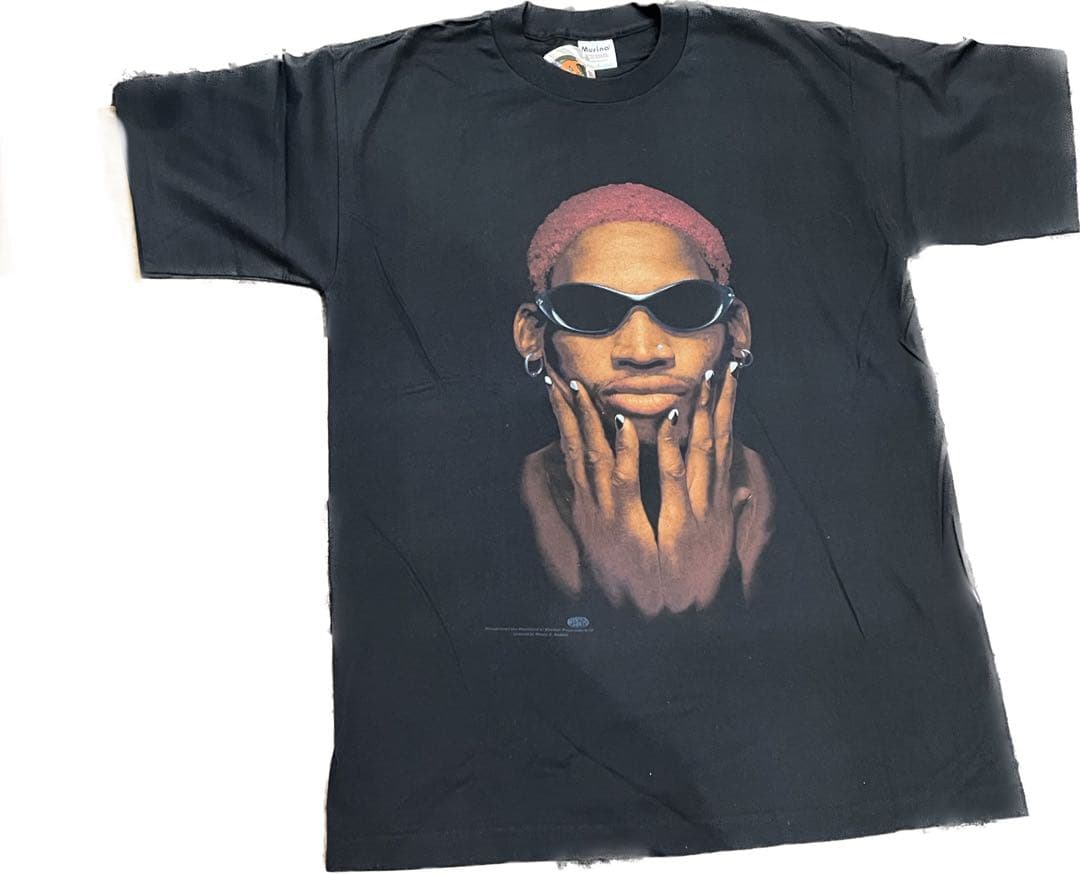 デニスロッドマン】90s ヴィンテージ Tシャツ L ロッドマン 桜木花道