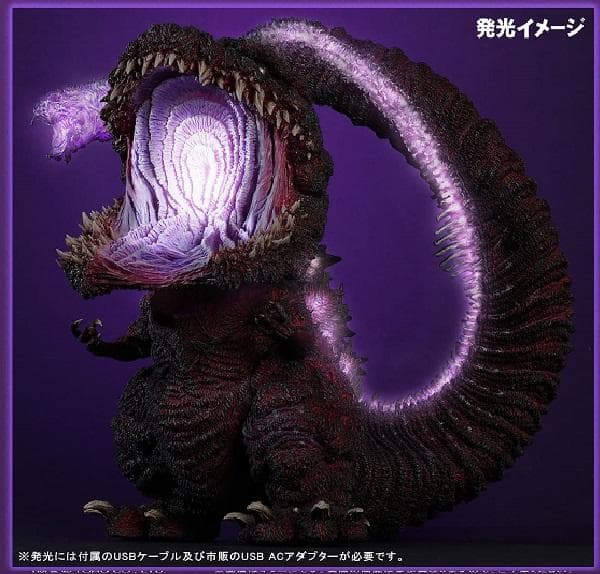 ☆少年リック限定版 ☆発光ギミック内蔵 デフォリアル ゴジラ第4形態