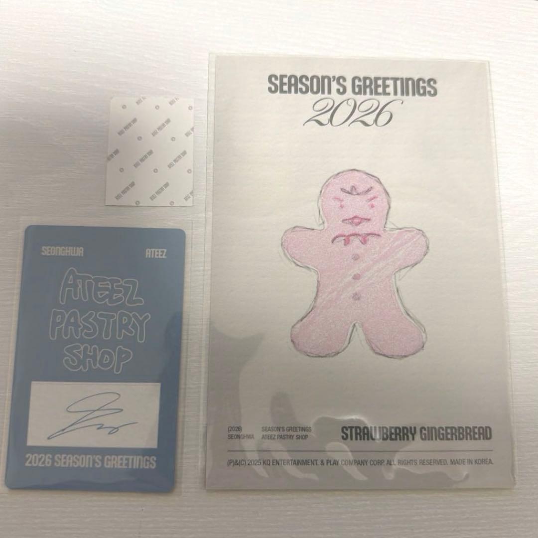 ATEEZ ソンファ シーグリ セット トレカ 証明写真 ポスカ - メルカリ