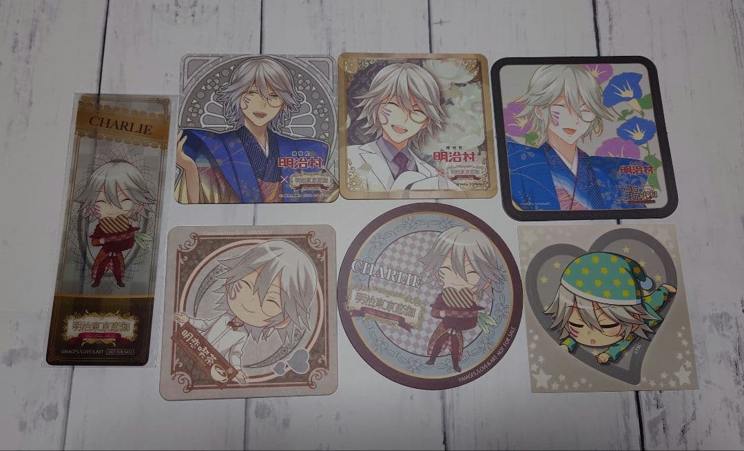 明治東亰恋伽 めいこい 特典 チャーリー まとめ売り - メルカリ