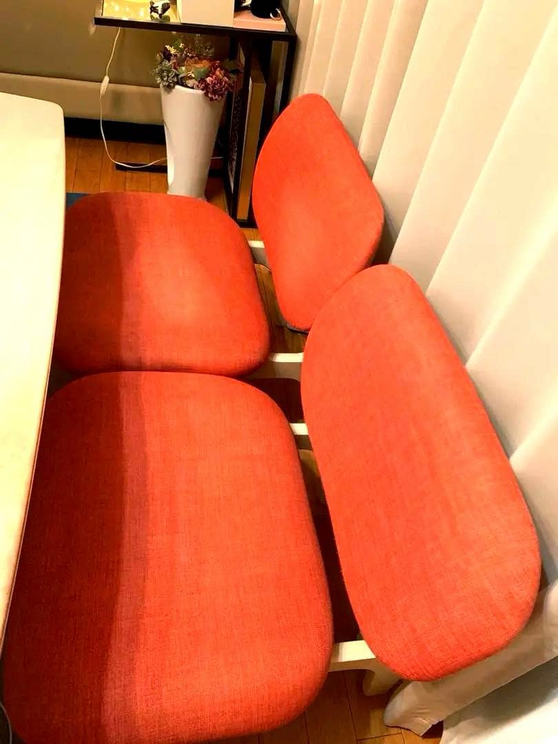 引取り限定‼️ニトリゆったりリビングダイニングテーブル４点セット