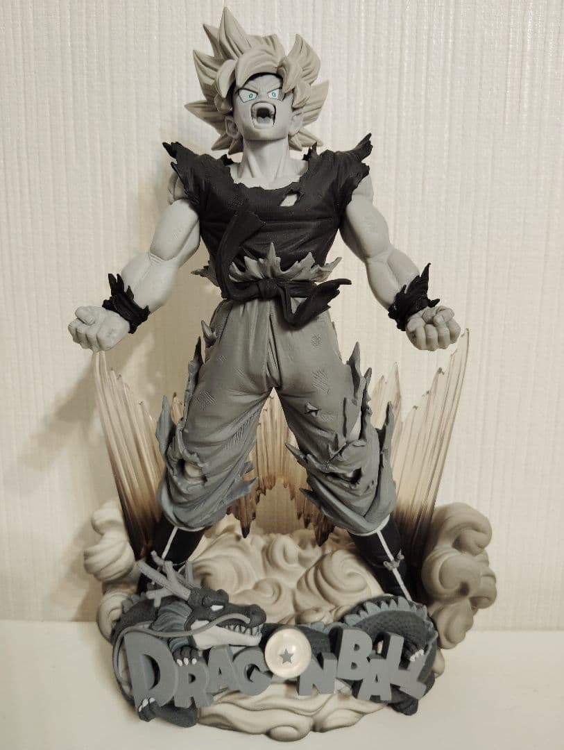 ドラゴンボール 孫悟空 smsd　04 tones モノクロ フィギュア　白黒