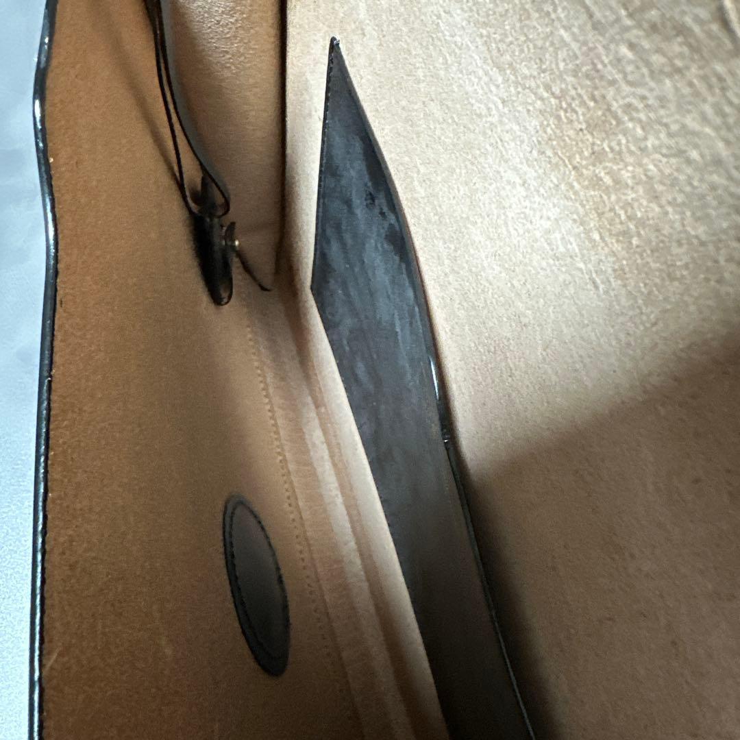 新品未使用　大峡製鞄　ドキュメントケース　黒　オオバセイホウ　OHBA