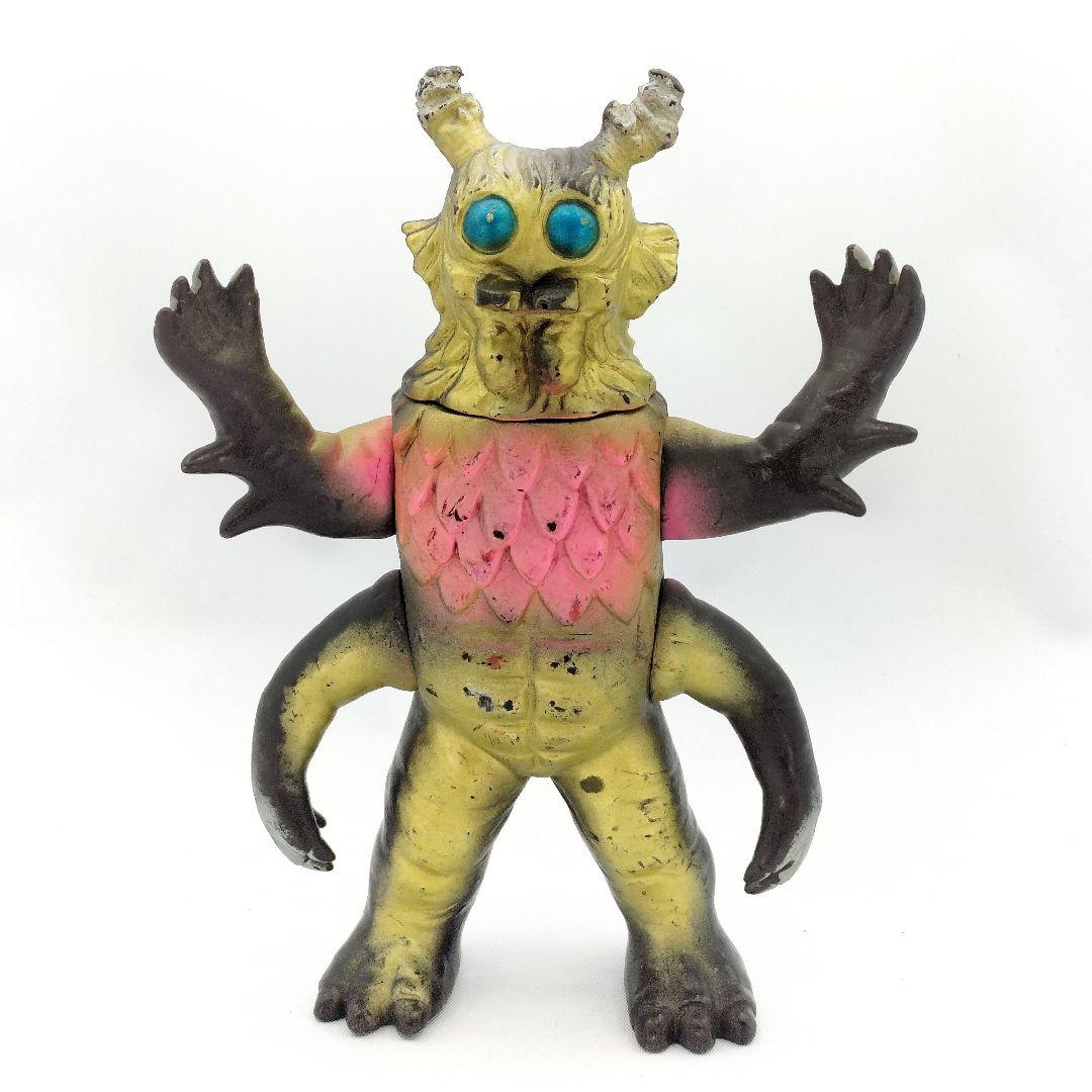 当時物 タカトクトイス メガロマン 黒星怪獣 ゴラン ソフビフィギュア