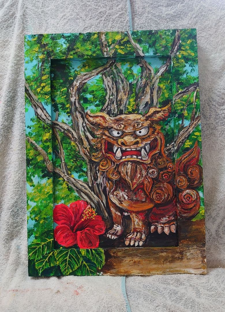 油絵 森の道 - メルカリ