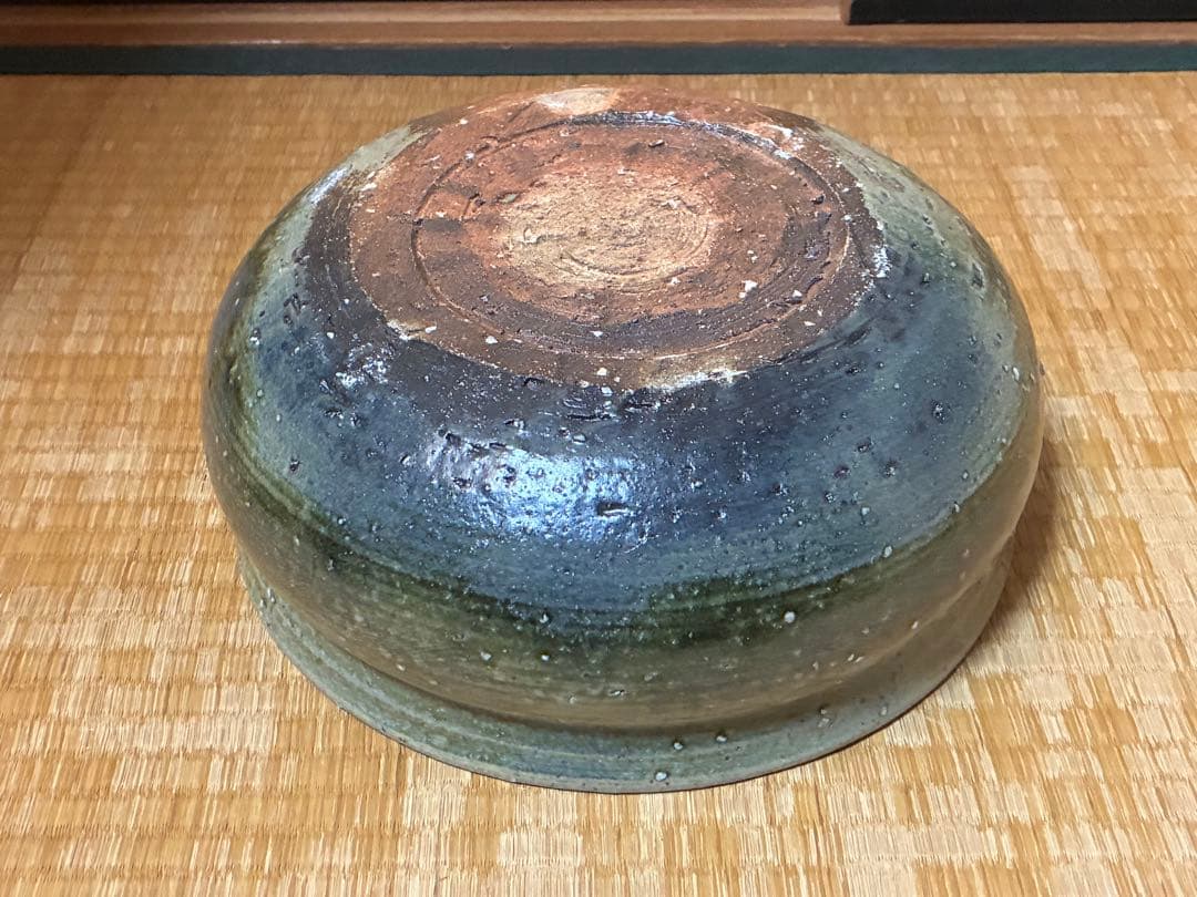 茶道具 信楽焼 平水指 【彦四郎】 作家物 共箱 銀留め具 - メルカリ