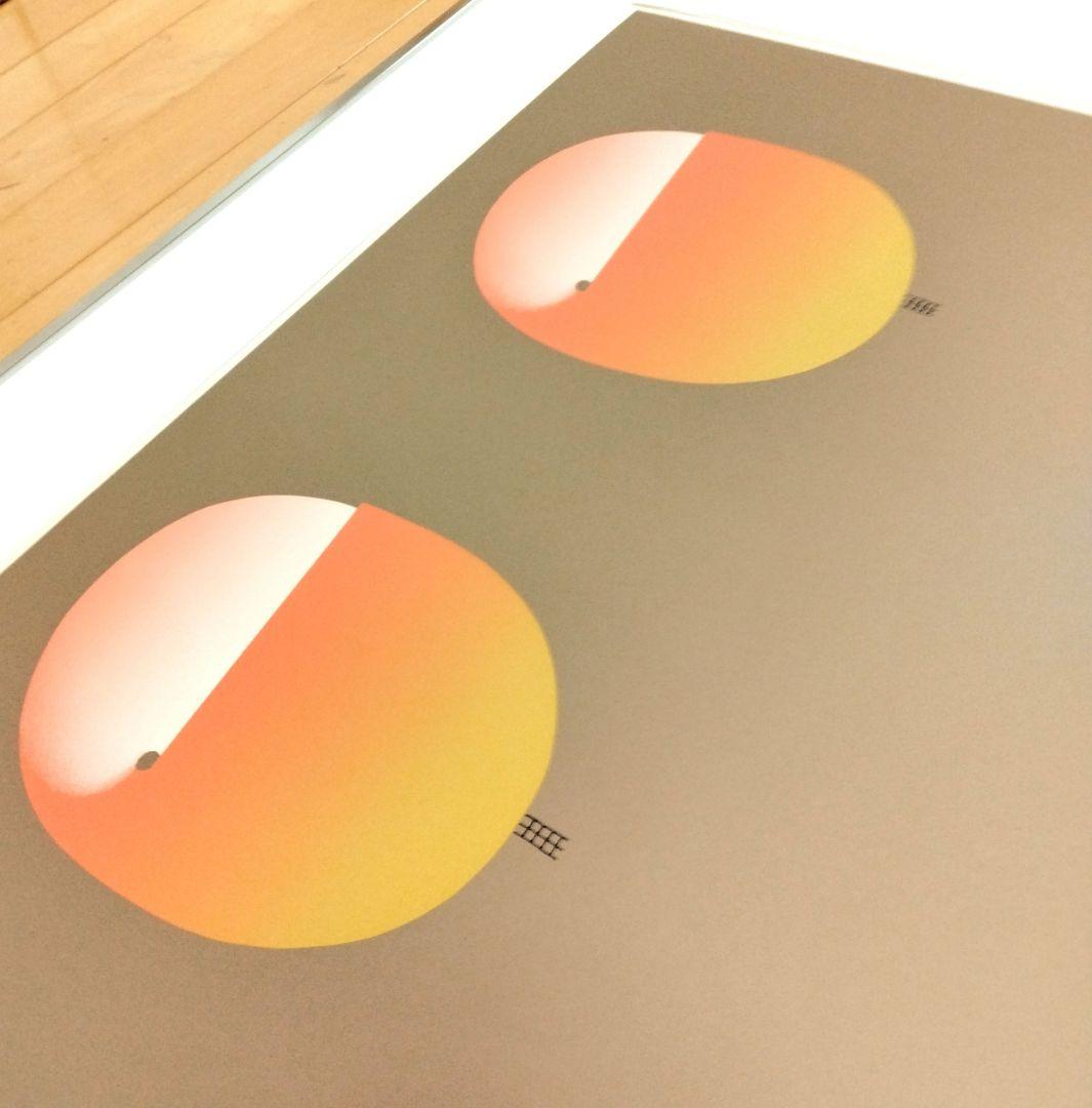 ☆ 元永定正 大判シルクスクリーン