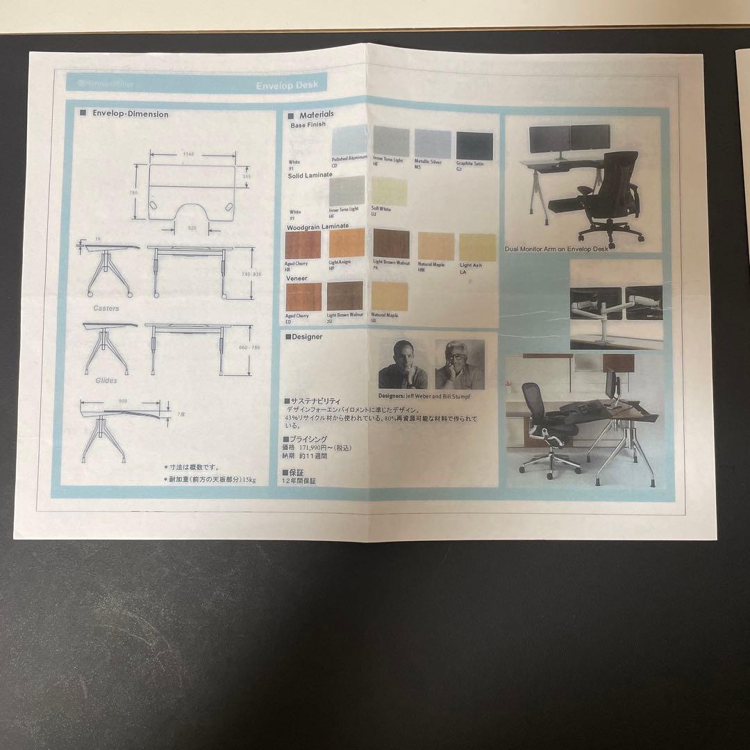 Herman Miller Envelop Desk エンベロップデスク