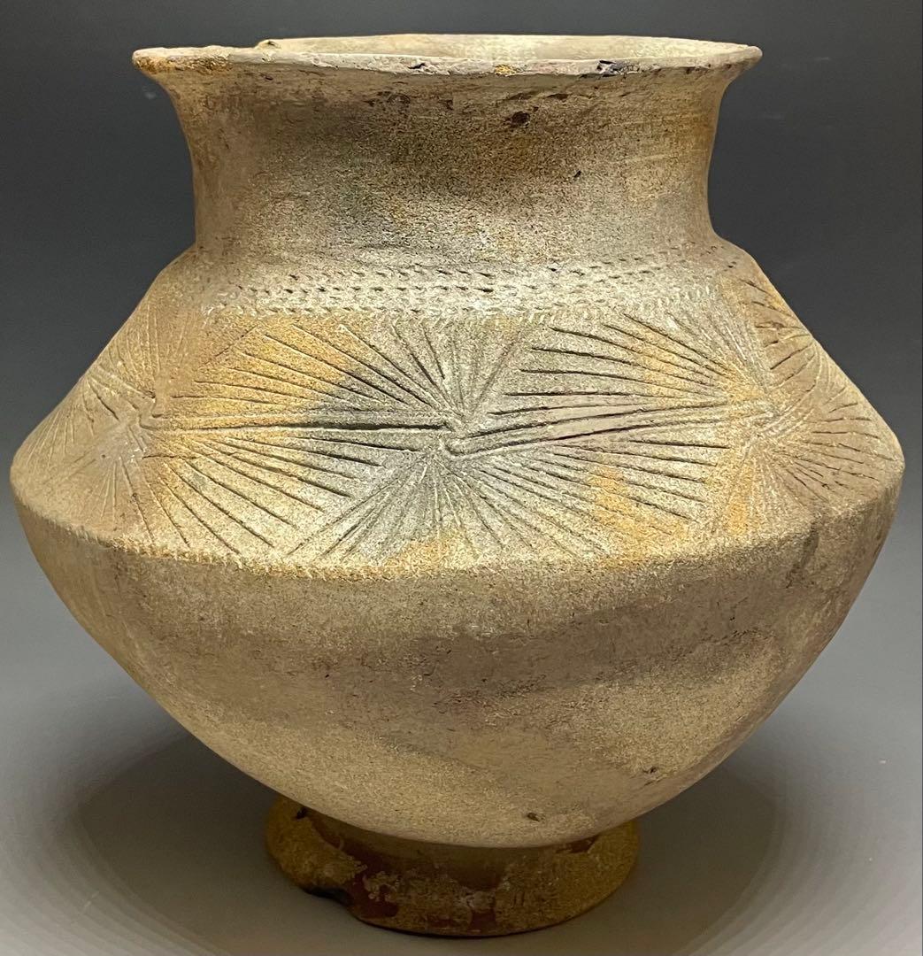 弥生時代 欠山式壺形土器 壺 出土 古墳 b 3937 - メルカリ