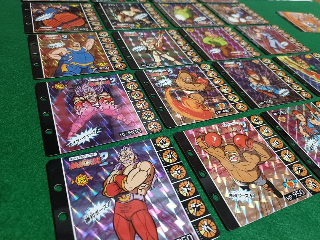 タカラ　餓狼伝説2　コレクションページ　キラページ24種　当選品