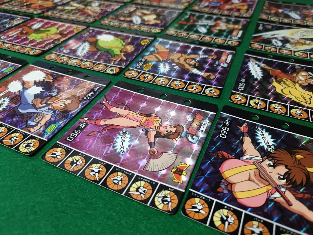 タカラ　餓狼伝説2　コレクションページ　キラページ24種　当選品