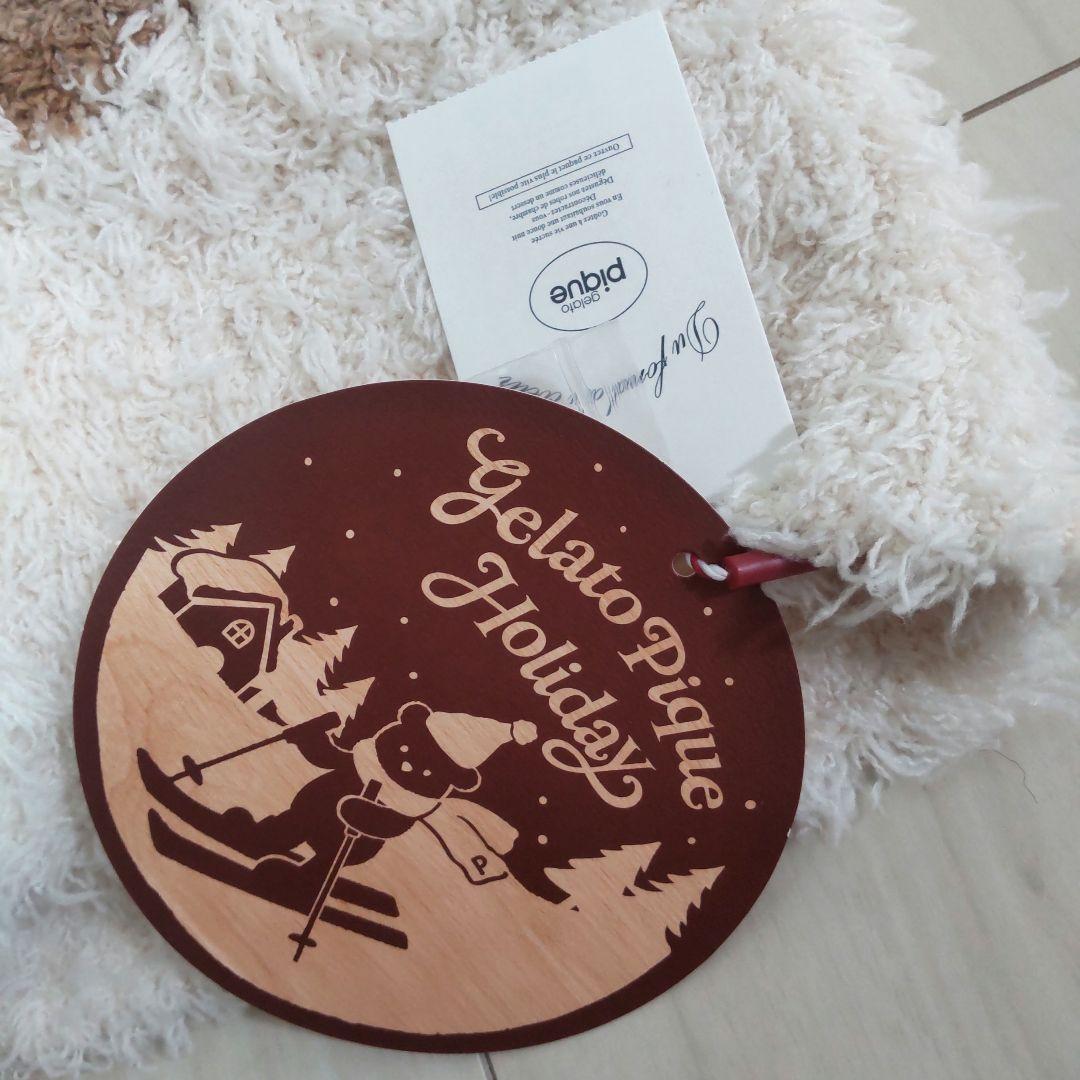 ジェラートピケ ホリデー ベア カーディガン 新品タグ付き未使用 ジェラピケ