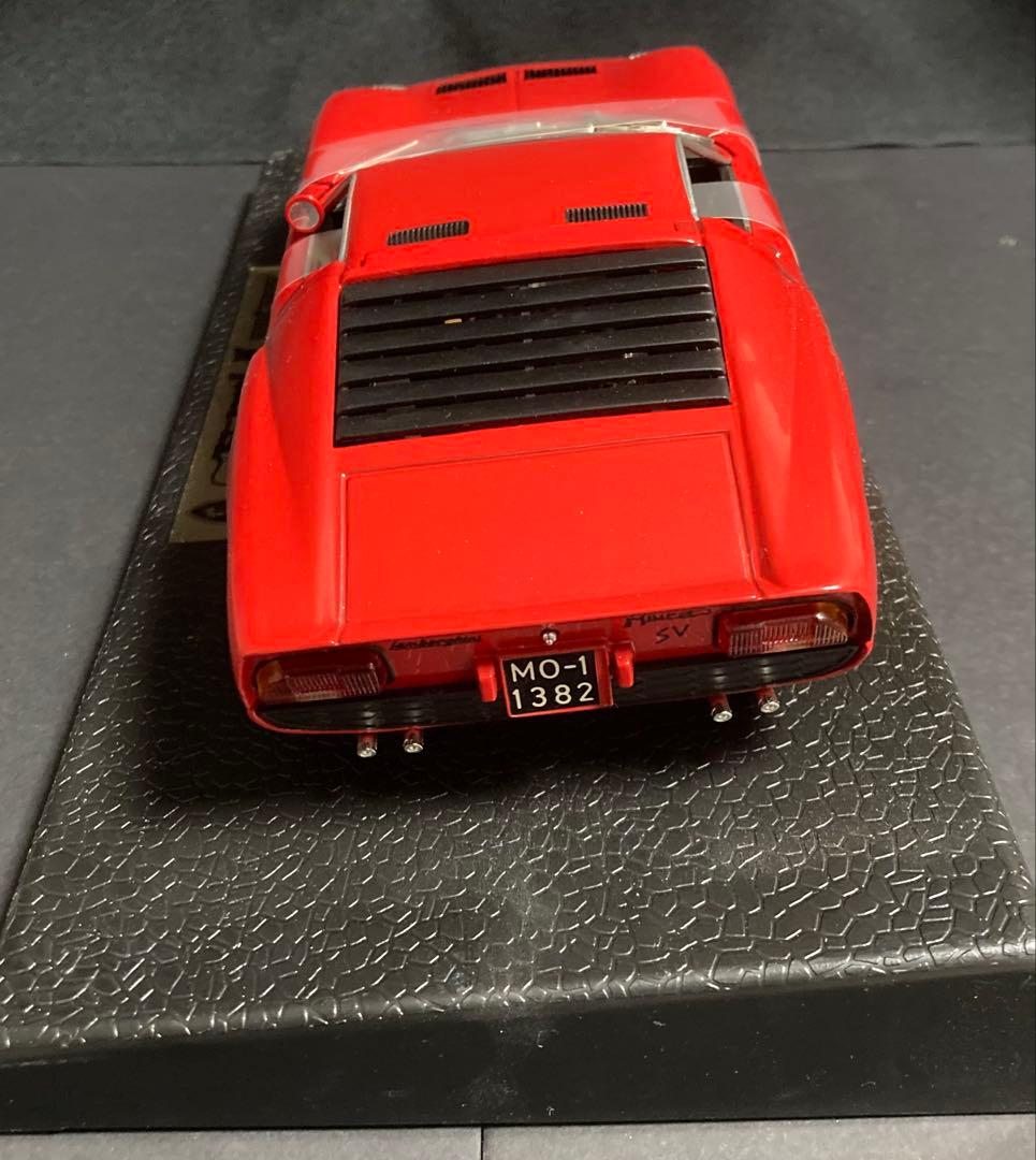 1/18 ランボルギーニ　ミウラ　レッド　2点セット