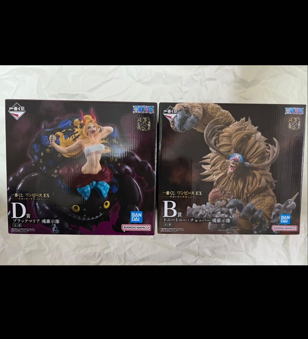ワンピース 一番くじ フィギュア 魂豪示像 チョッパー ブラックマリア