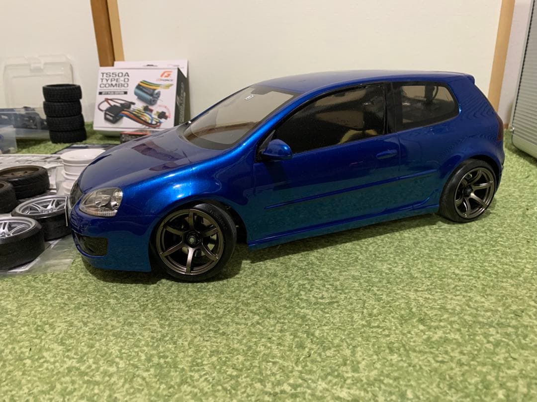 アンツ　8/1 12:00まで★TT-01 カーボンシャーシ&MRCコンバ