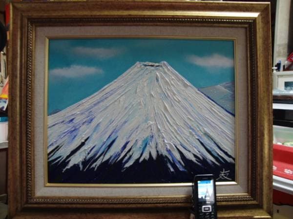 工場 直営 店ホビー・楽器・アート - TOMOYUKI・友之、「雪の富士山