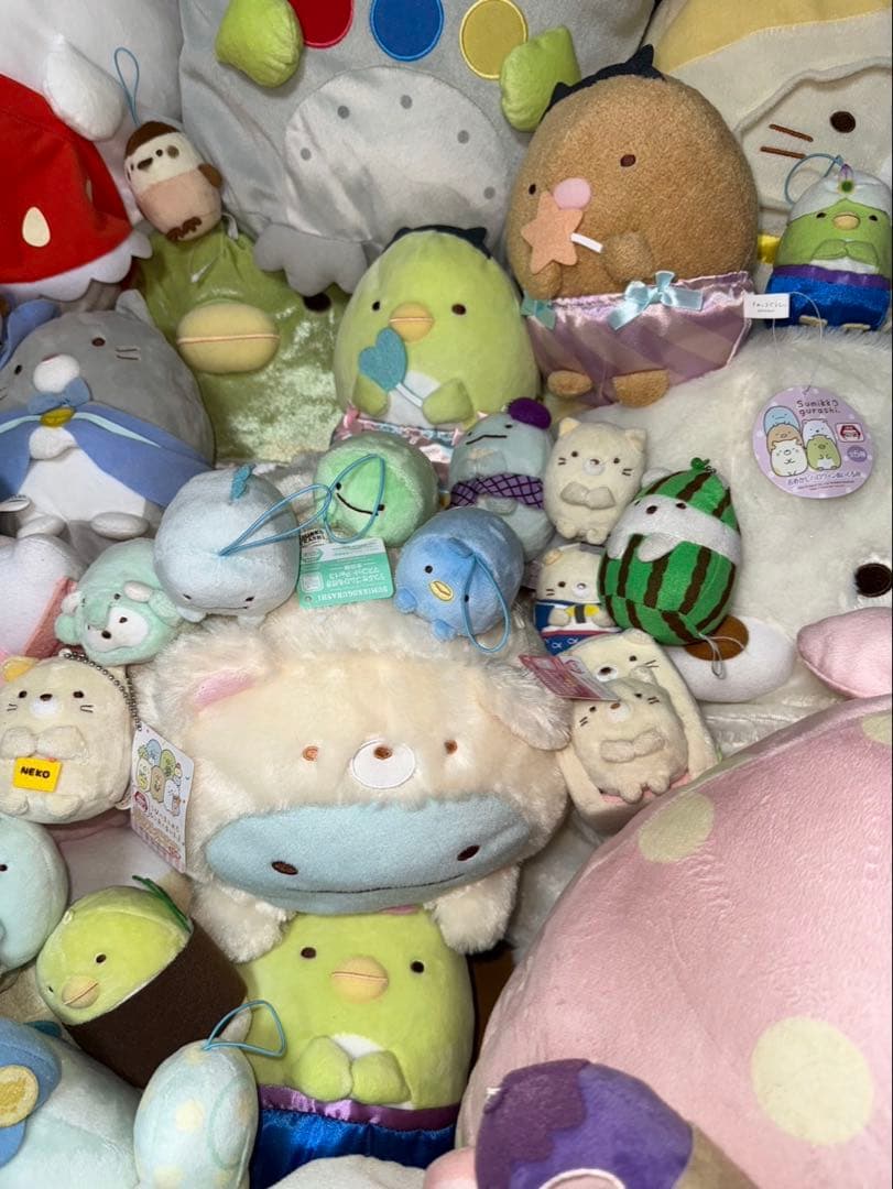 すみっコぐらし　ぬいぐるみセット70点 まとめて売り