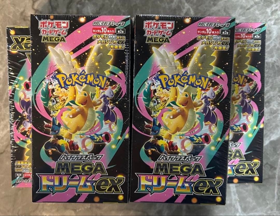 ポケモンカード MEGAドリームex 5BOX シュリンク付 - メルカリ