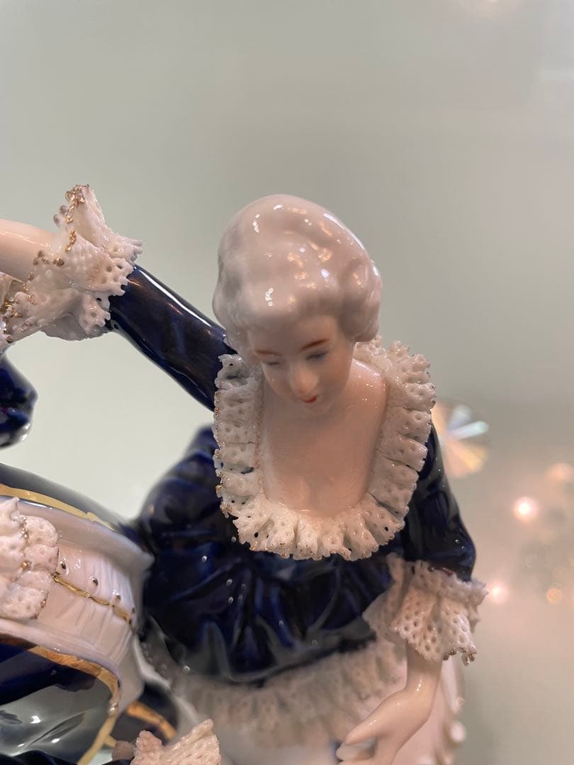 ドレスデンスタイル レースドール 夜会