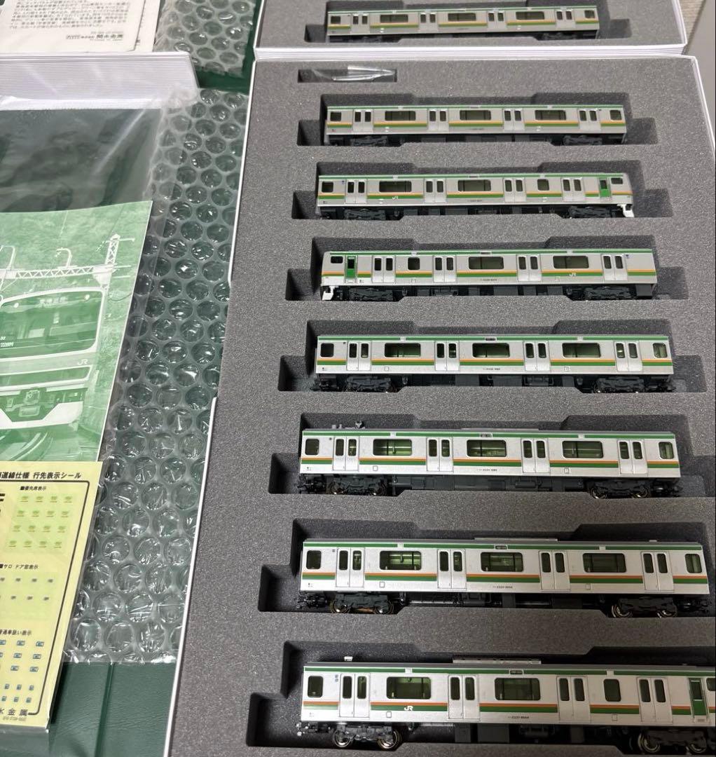 KATO E231系 湘南新宿ライン 基本セット・増結A・B・付属編成セット