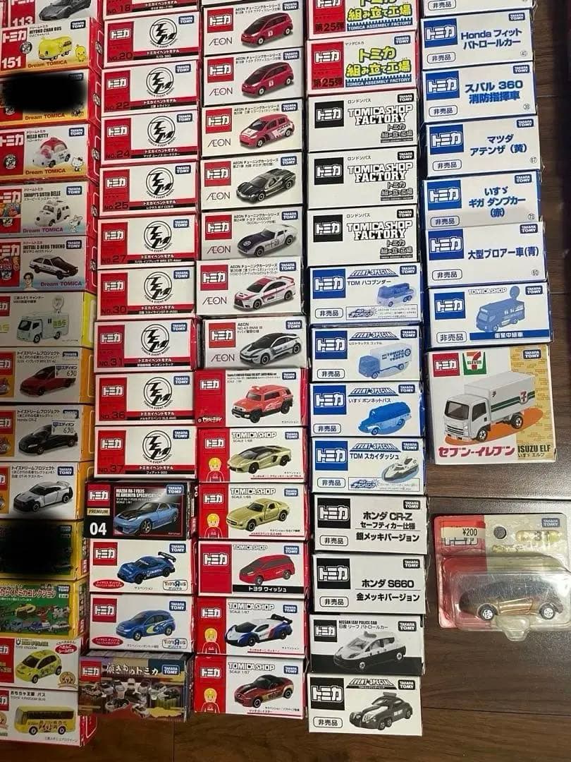 トミカ 201台！　絶版、廃盤、非売品含む！引退品！