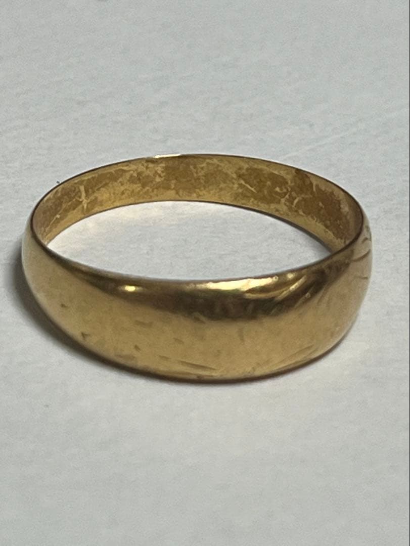 本物18金　リング
