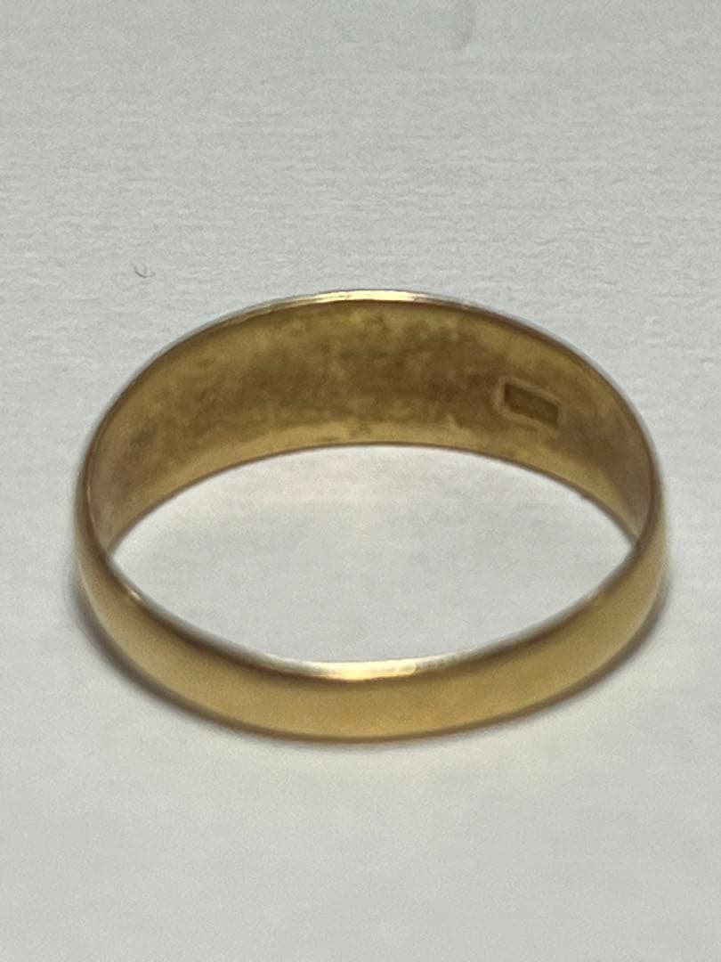 本物18金　リング