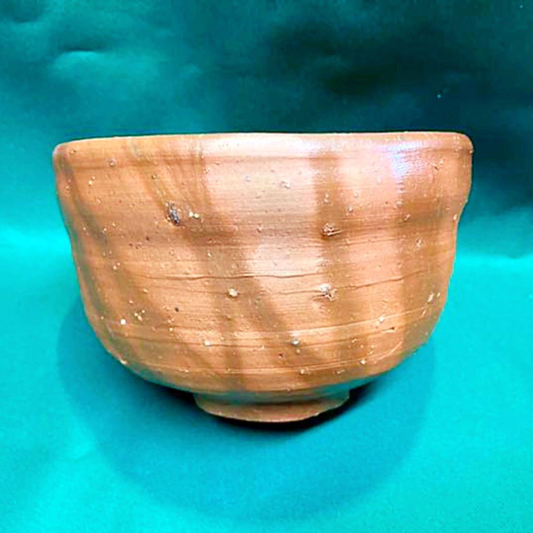 小西陶蔵　備前焼　緋襷　共箱　共布　栞　茶道具