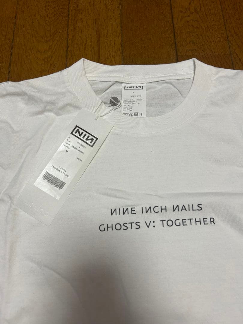 Comoli nine inch nails NIN サイズ4 Tシャツ白