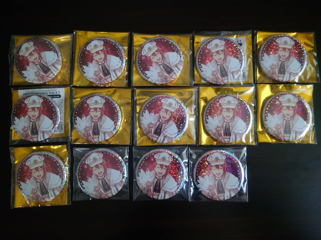 アイナナ 5周年 キラキラ缶バッジ 七瀬陸 IDOLiSH7