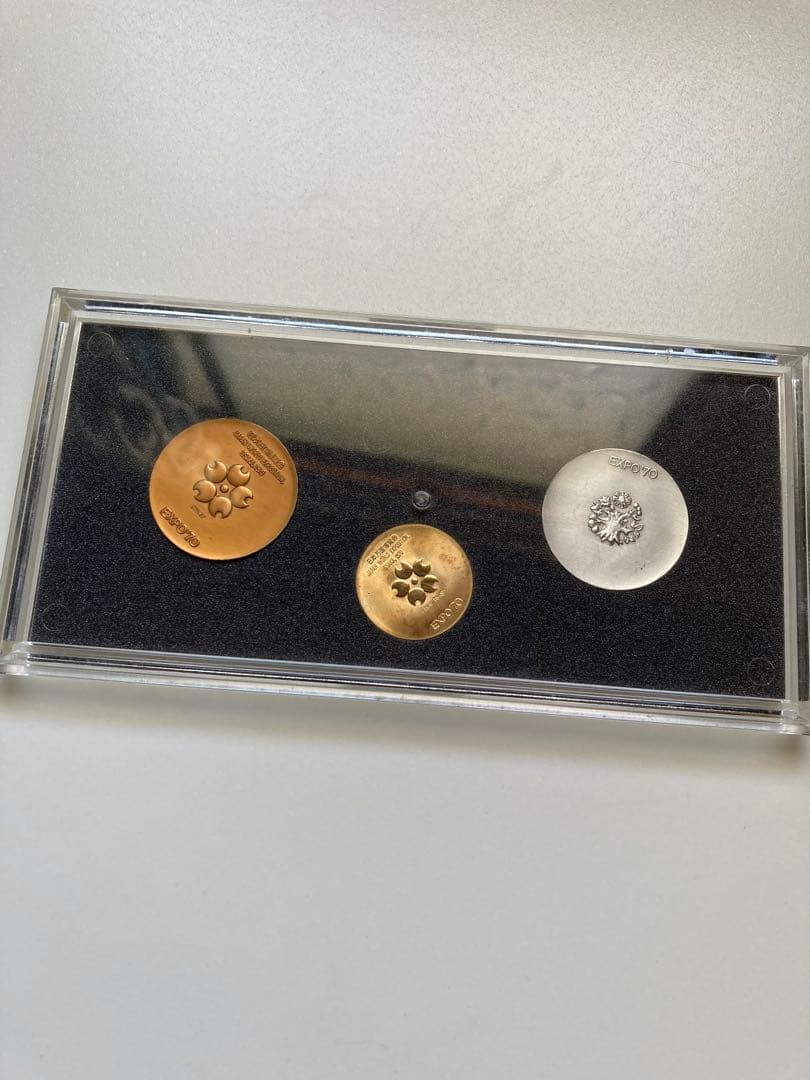 日本万博博覧会 記念メダル【金・銀・銅】 3種 EXPO'70 18K