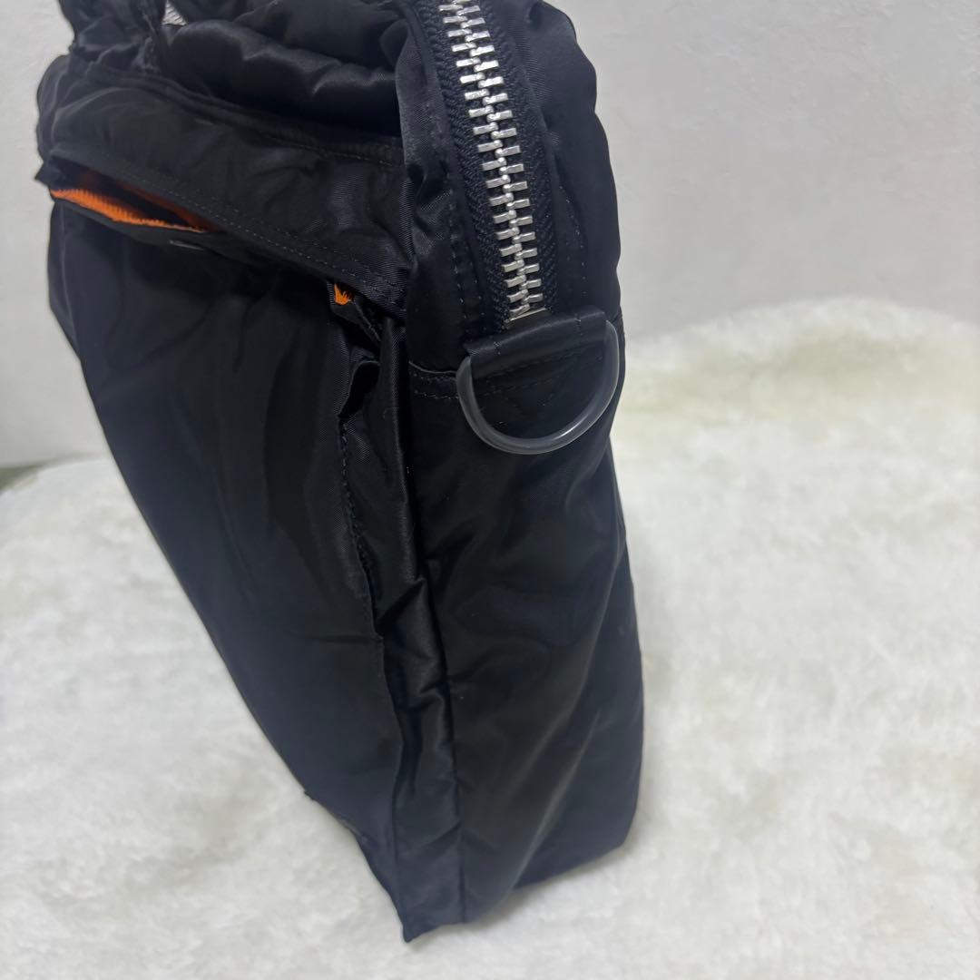 【美品】PORTER ポーター タンカー ビジネスバッグブラック ナイロン