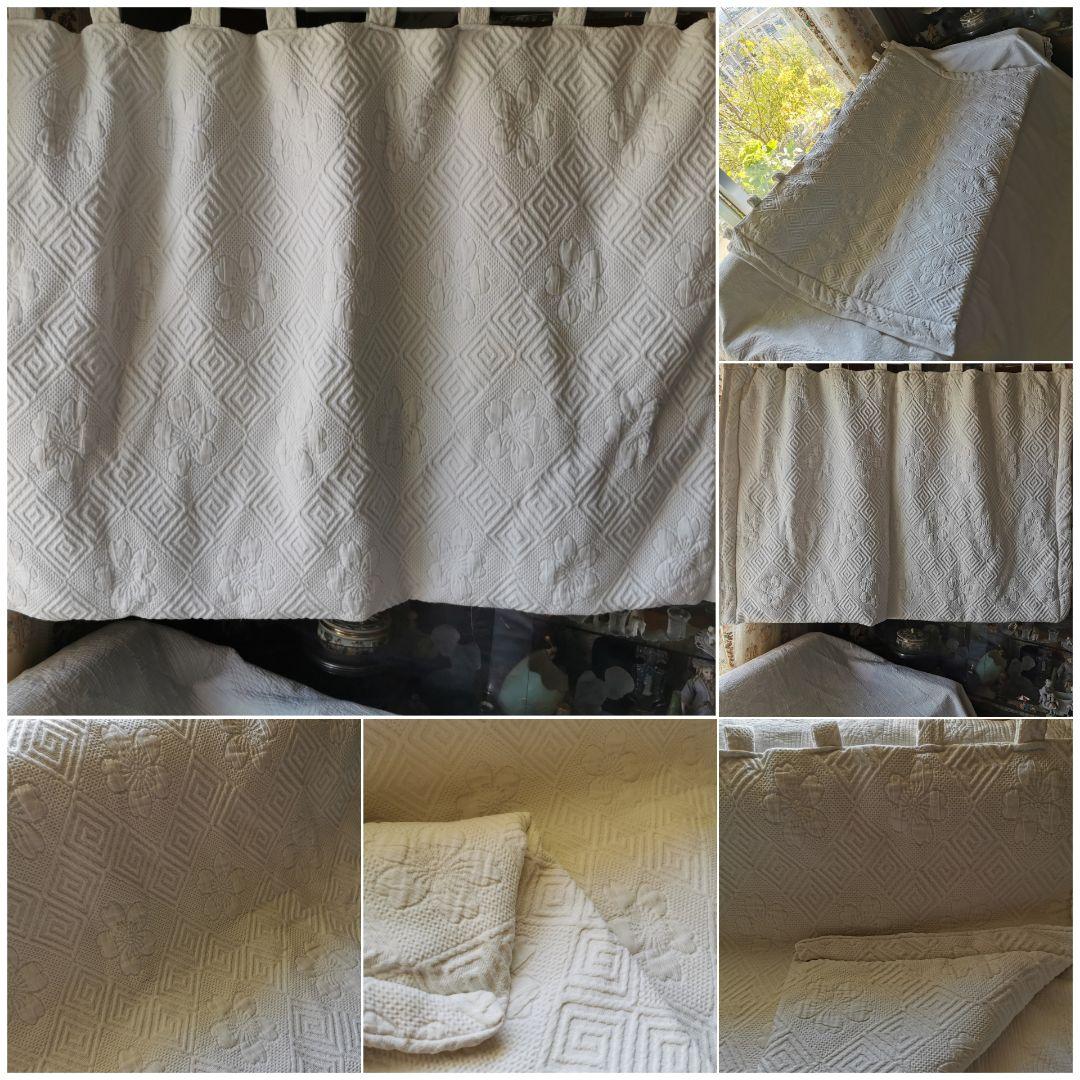 アンティーク ピケドプロヴァンス 桜モチーフ リバーシブルふっくら