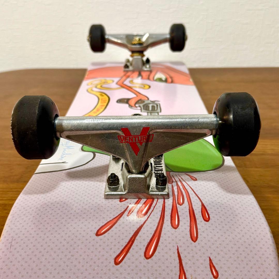 Toy Machine スケートボード コンプリート 宇宙人 エイリアン