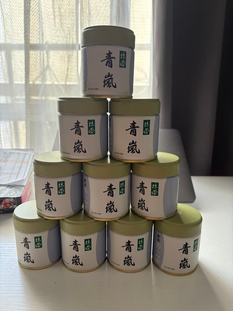 丸久小山園　抹茶　青嵐40g 10缶 青嵐 | 抹茶 | 宇治 丸久小山園