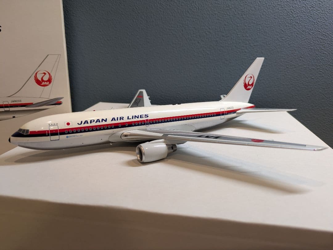 【新品・希少】JAL B 767-200 JA8233 1/200 JFOX