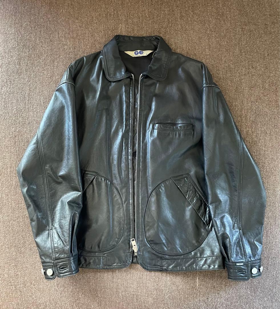 美品】GOOD ENOUGH グッドイナフ レザージャケット - メルカリ
