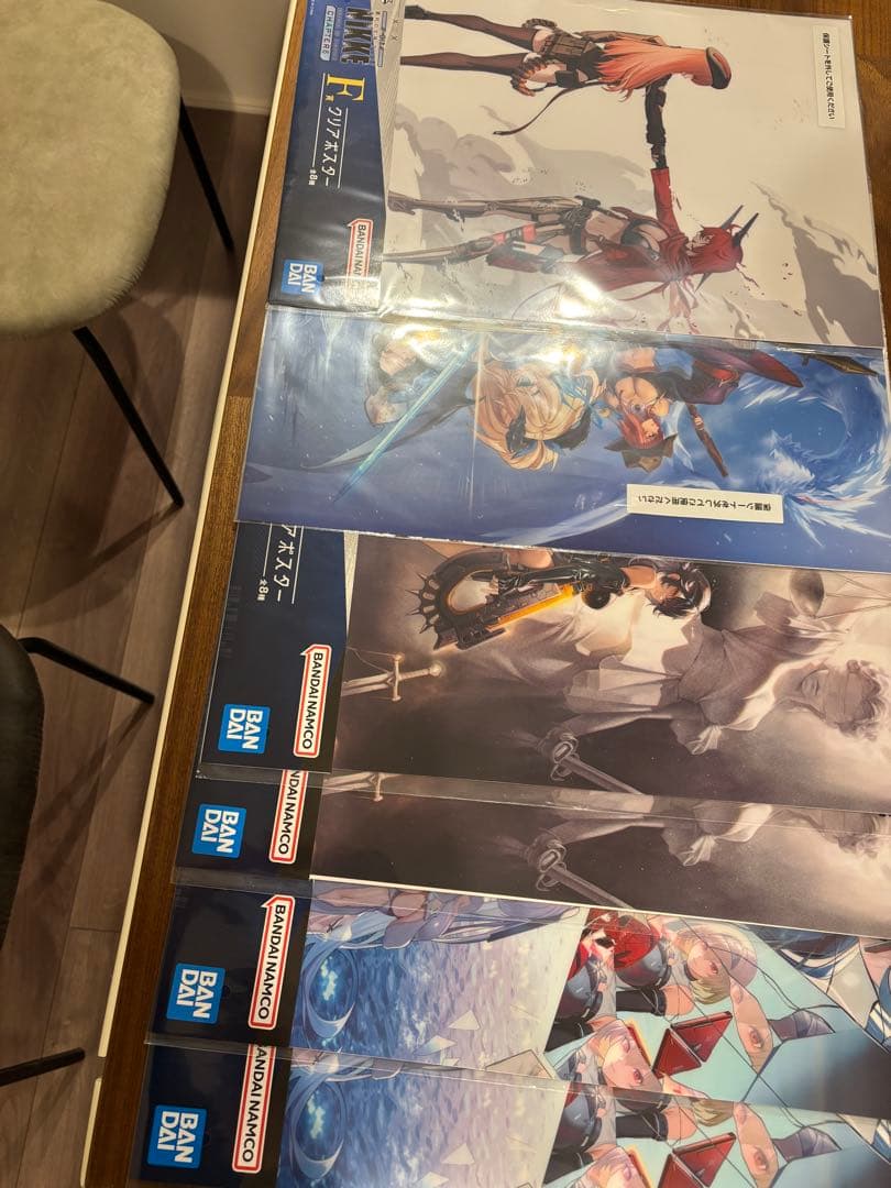 A賞 B賞 F賞×6枚 ラストワン NIKKE ニケ 一番くじ CHAPTER6