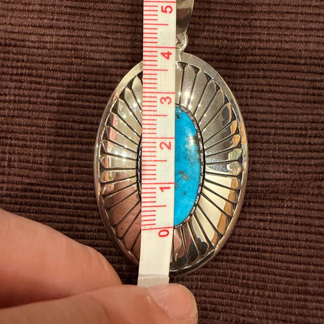 ナバホ族 キー・ネズ作 ペンダントヘッド ナバホ族 キー・ネズ作