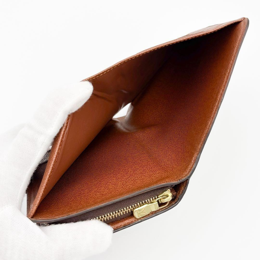 パスケース付★ルイヴィトン モノグラム ポルト パピエ ジップ 二つ折り財布